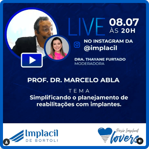 Perio Implant Lovers - 08-07-2020 - Marcelo Abla - Simplificando o planejamento de reabilitação com implantes