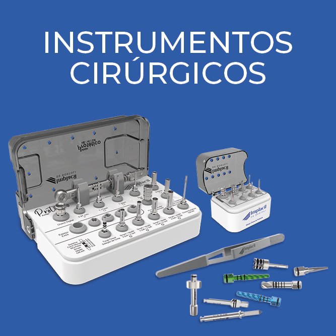 Instruções de uso - instrumentos corúrgicos